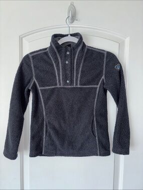 Kuhl fleece snap t pullover jacket M/10